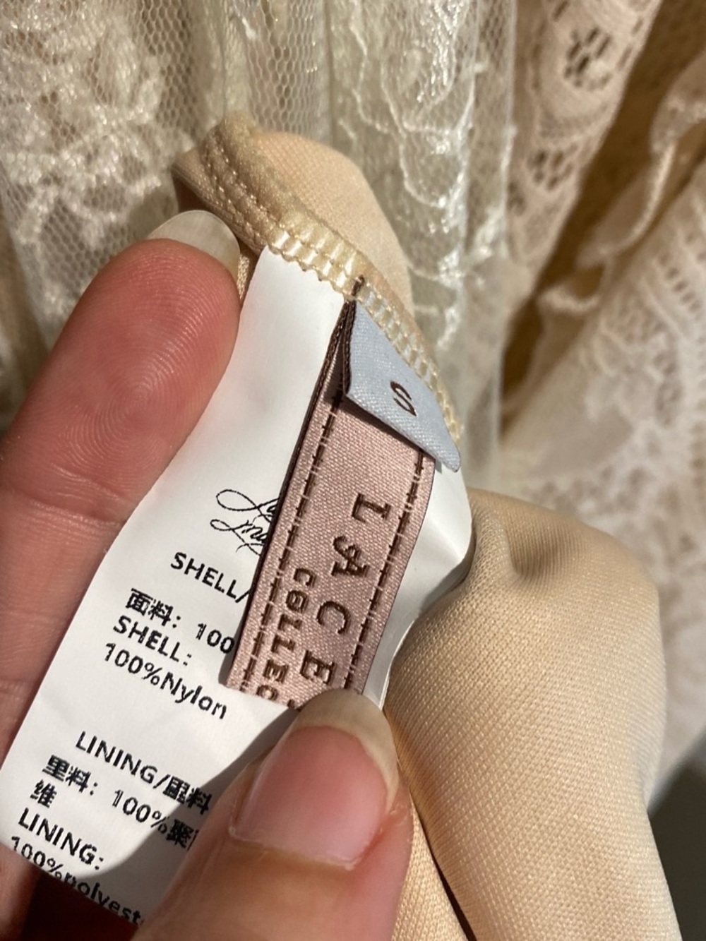 LaceMade “Lace Bouquet Dress” size S - Picture 8 of 8